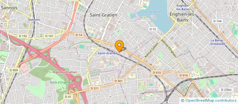 localisation de l'entreprise MONSIEUR LOUNES SEKHAINE  SAINT-GRATIEN