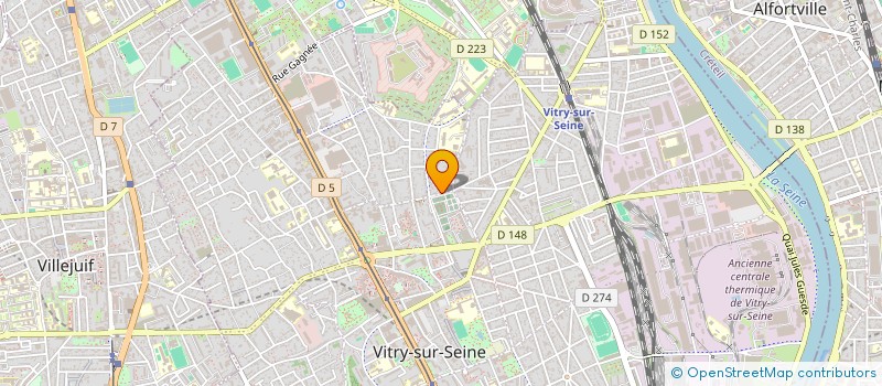 localisation de l'entreprise MONSIEUR LOUNIS AID  VITRY-SUR-SEINE