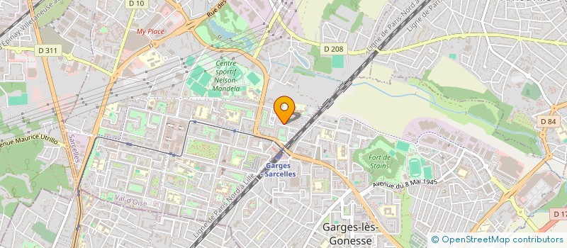 localisation de l'entreprise MONSIEUR LOUNIS AMMICHE  SARCELLES