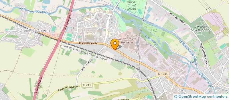 localisation de l'entreprise MONSIEUR LOUNIS BERKANE à AMIENS