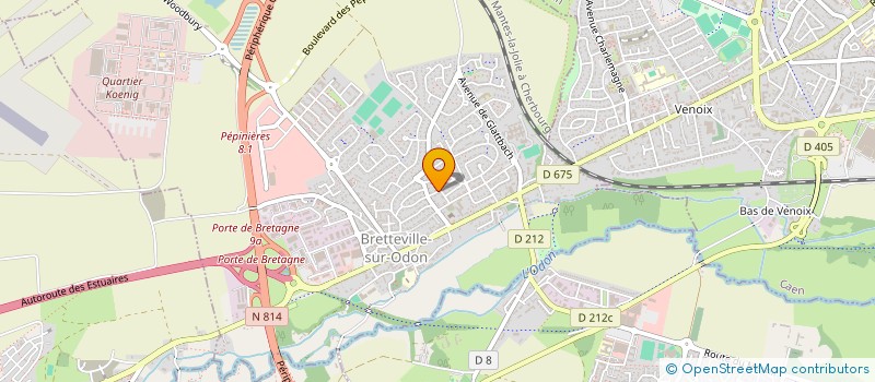 localisation de l'entreprise MONSIEUR LOUNIS BIBI  BRETTEVILLE-SUR-ODON