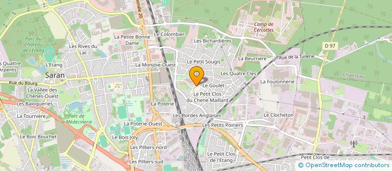 localisation de l'entreprise MONSIEUR LOUNIS CHABOUN à SARAN