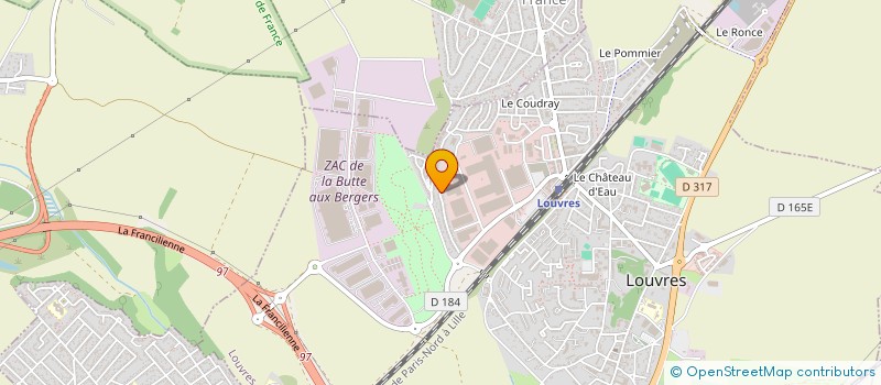 localisation de l'entreprise MONSIEUR LOUNIS DJAHDOU  LOUVRES