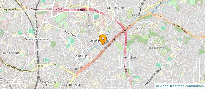 localisation de l'entreprise MONSIEUR LOUNIS HABBI à MARSEILLE