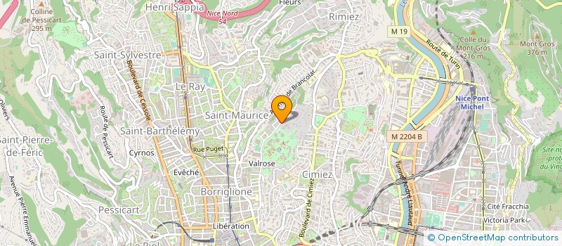 localisation de l'entreprise MONSIEUR LOUNIS HADJ ABDELMOULA à NICE