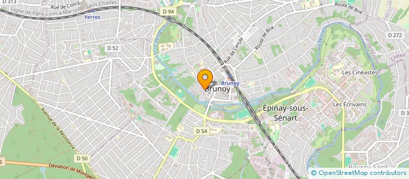 localisation de l'entreprise MONSIEUR LOUNIS HAMMOUDI à BRUNOY