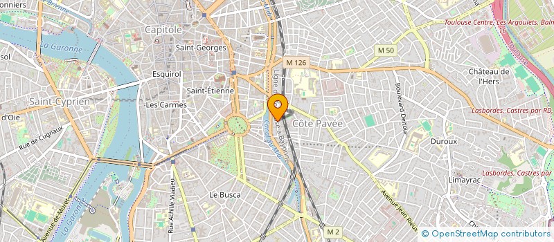 localisation de l'entreprise MONSIEUR LOUNIS HAOUAILI  TOULOUSE