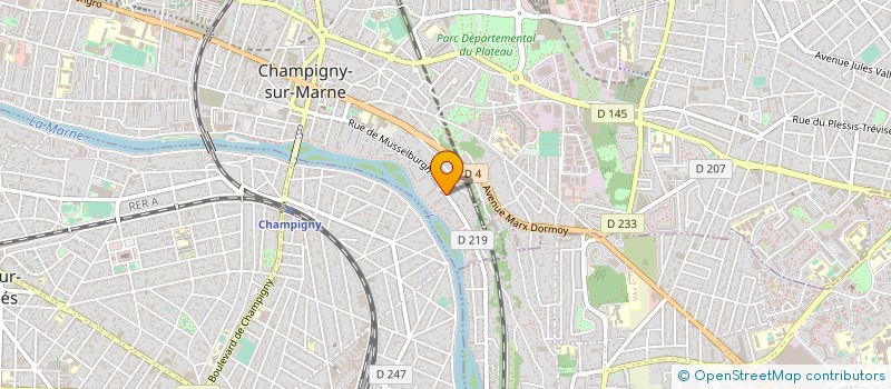 localisation de l'entreprise MONSIEUR LOUNIS KACHIR  CHAMPIGNY-SUR-MARNE