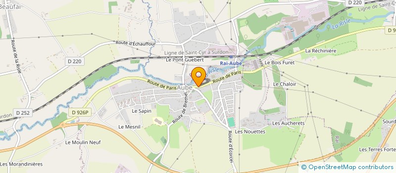 localisation de l'entreprise MONSIEUR LOUNIS KESSAI à AUBE