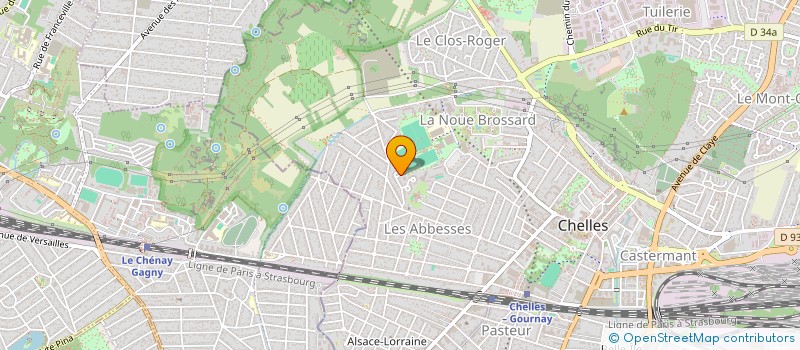 localisation de l'entreprise MONSIEUR LOUNIS KHALFALLAH  CHELLES