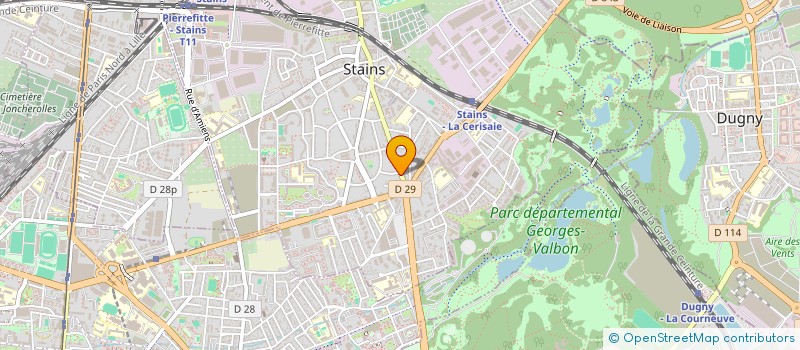 localisation de l'entreprise MONSIEUR LOUNIS MAKHLOUF à STAINS