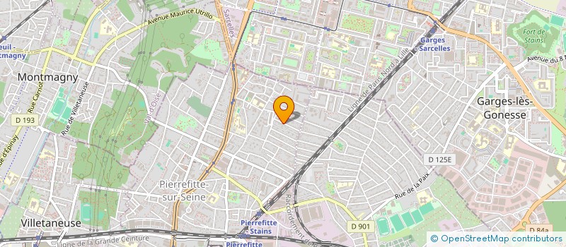 localisation de l'entreprise MONSIEUR LOUNIS MAZEGHRANE à PIERREFITTE-SUR-SEINE