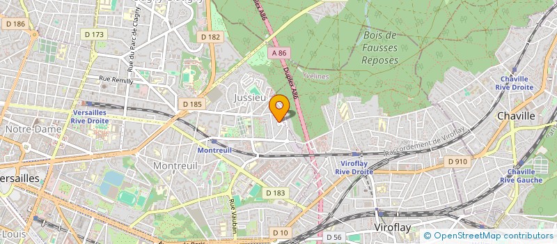 localisation de l'entreprise MONSIEUR LOUNIS OULD-LAMARA à VERSAILLES