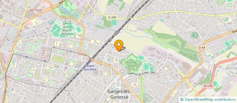 localisation de l'entreprise MONSIEUR LOUNIS RAMDANE  GARGES-LES-GONESSE