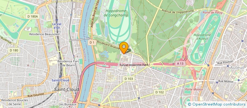 localisation de l'entreprise MONSIEUR LOUP AUBOUR  BOULOGNE-BILLANCOURT