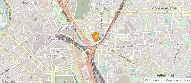 localisation de l'entreprise MONSIEUR LOUP BAHROUNE  LILLE