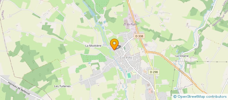 localisation de l'entreprise MONSIEUR LOUP BERNARD  LUCEAU