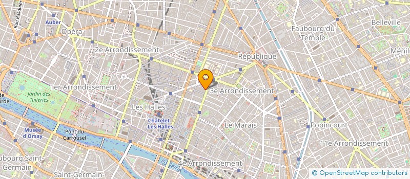 localisation de l'entreprise MONSIEUR LOUP DUVAL  PARIS