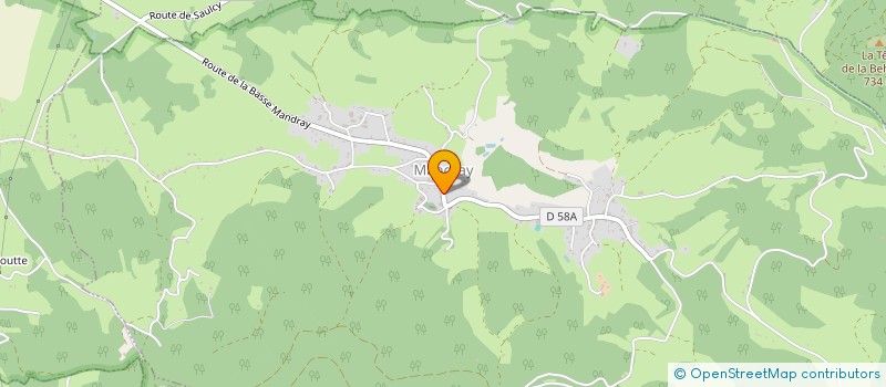 localisation de l'entreprise MONSIEUR LOUP-HADRIEN GEORGEL  MANDRAY