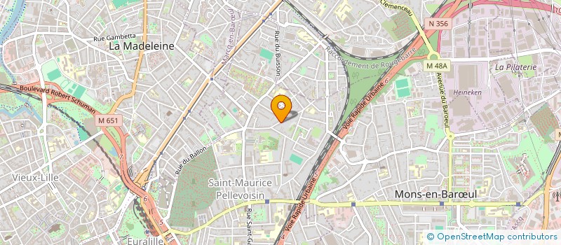 localisation de l'entreprise MONSIEUR LOUP HUBIN  LILLE