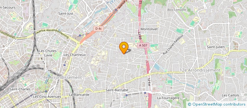 localisation de l'entreprise MONSIEUR LOUP TCHITDJIAN à MARSEILLE