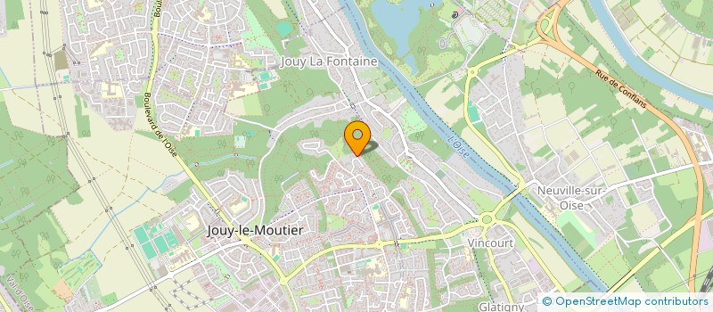 localisation de l'entreprise MONSIEUR LOUQMANE MARSAL  JOUY-LE-MOUTIER