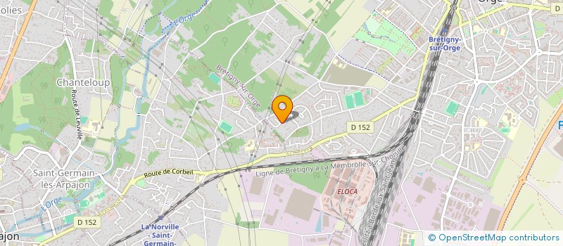 localisation de l'entreprise MONSIEUR LOURDES XAVIER à BRETIGNY-SUR-ORGE