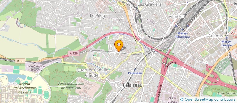 localisation de l'entreprise MONSIEUR LOURENCO SIMAO-GROUPE à PALAISEAU