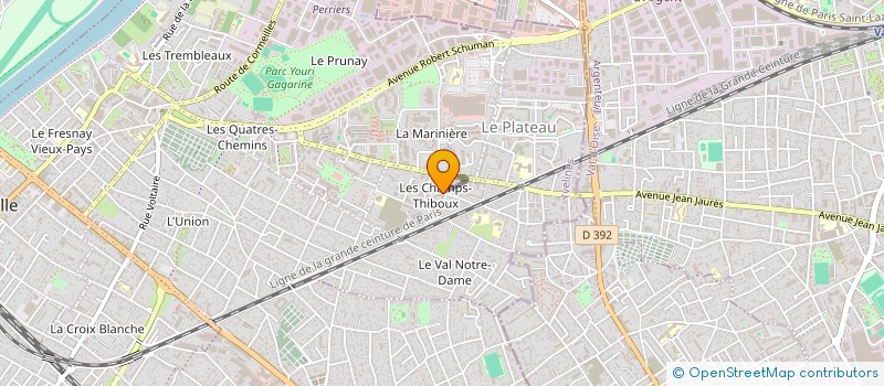 localisation de l'entreprise MONSIEUR LOUSSOUKO SERY  SARTROUVILLE