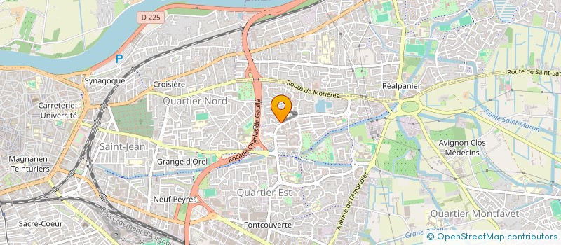 localisation de l'entreprise MONSIEUR LOUTFI EL KHALLADI  AVIGNON