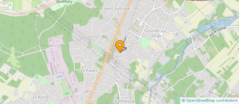 localisation de l'entreprise MONSIEUR LOVA HARVEL à SAINT-GERMAIN-LES-ARPAJON