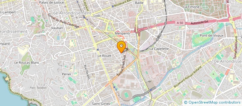 localisation de l'entreprise MONSIEUR LOVANE PETAMENT à MARSEILLE