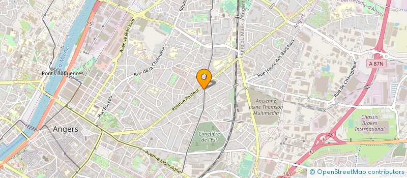 localisation de l'entreprise MONSIEUR LOVE SINGH à ANGERS