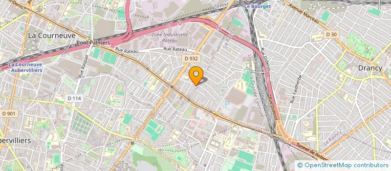 localisation de l'entreprise MONSIEUR LOVELY BEGUM à LA COURNEUVE