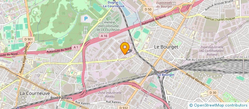 localisation de l'entreprise MONSIEUR LOVEPREET SINGH à LA COURNEUVE