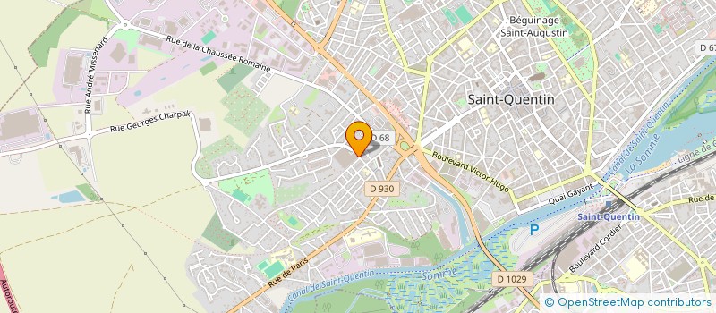 localisation de l'entreprise MONSIEUR LOVY LAMBOTIN à SAINT-QUENTIN