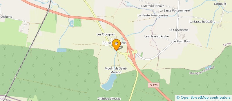 localisation de l'entreprise MONSIEUR LOWELL MCKENRY  MARTIGNE-FERCHAUD