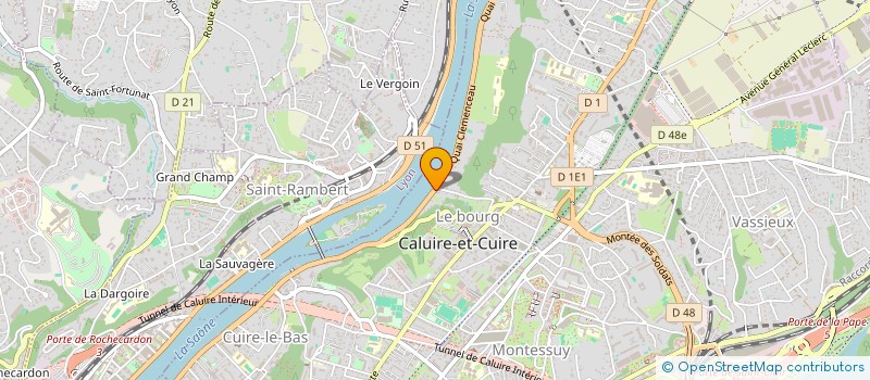 localisation de l'entreprise MONSIEUR LOWEN EHRHARD  CALUIRE-ET-CUIRE