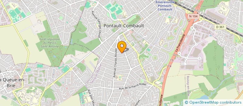 localisation de l'entreprise MONSIEUR LOWEN TRUMEAU à PONTAULT-COMBAULT