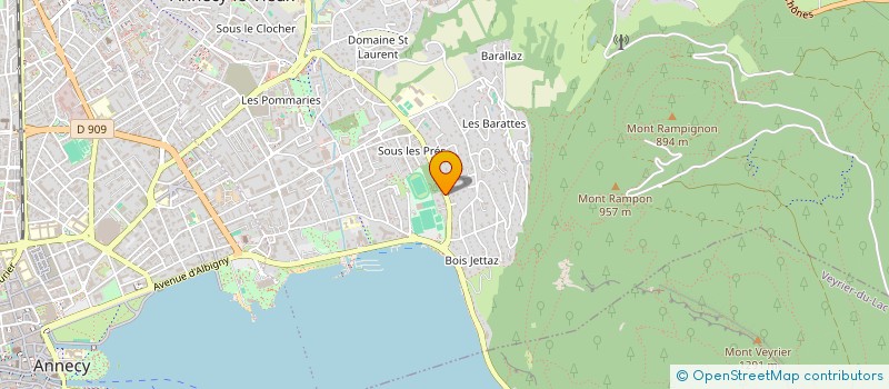 localisation de l'entreprise MONSIEUR LOYCE MOUCHET à ANNECY