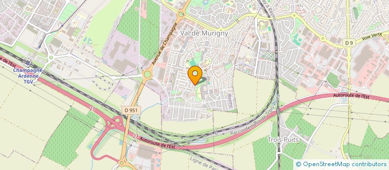 localisation de l'entreprise MONSIEUR LOYS CHEVALLIER  REIMS