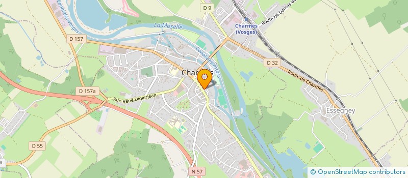 localisation de l'entreprise MONSIEUR LTAIEF BETTOUMI  CHARMES