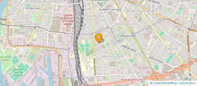 localisation de l'entreprise MONSIEUR LUAN DECHERY  VENISSIEUX