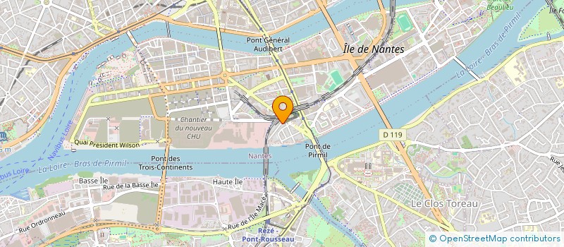 localisation de l'entreprise MONSIEUR LUAN DUTERTRE MARCON  NANTES