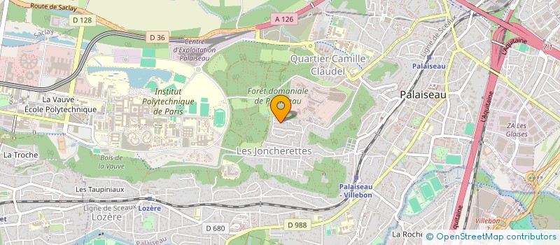 localisation de l'entreprise MONSIEUR LUAN NGUYEN  PALAISEAU