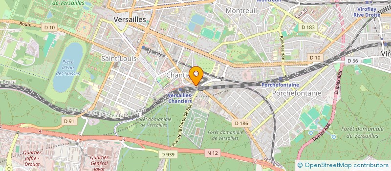 localisation de l'entreprise MONSIEUR LUAN OLIVEIRA à VERSAILLES