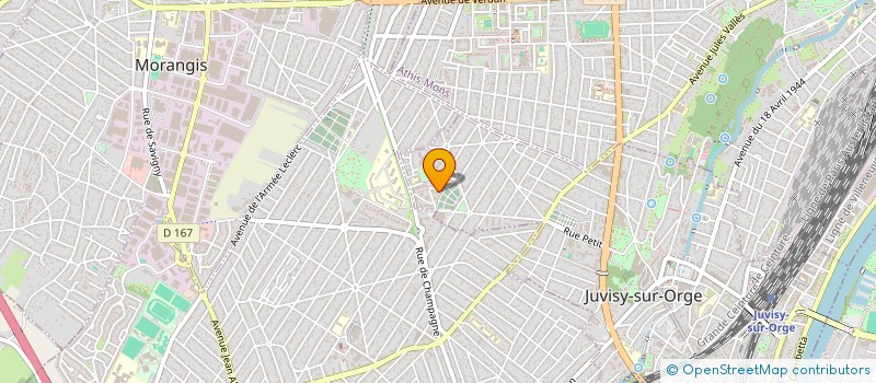 localisation de l'entreprise MONSIEUR LUBAKI KINEYE à JUVISY-SUR-ORGE