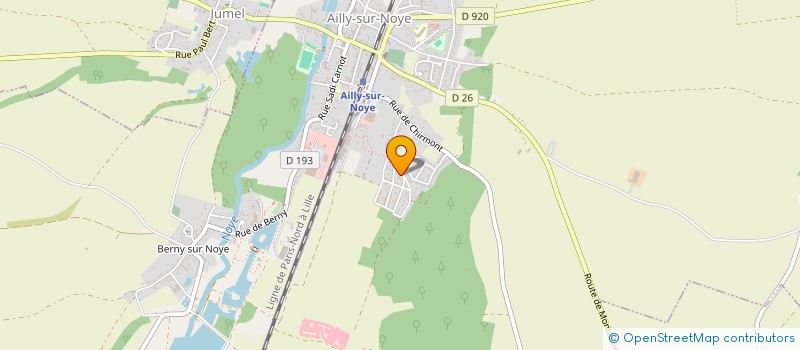 localisation de l'entreprise MONSIEUR LUBIN MALLET  AILLY-SUR-NOYE