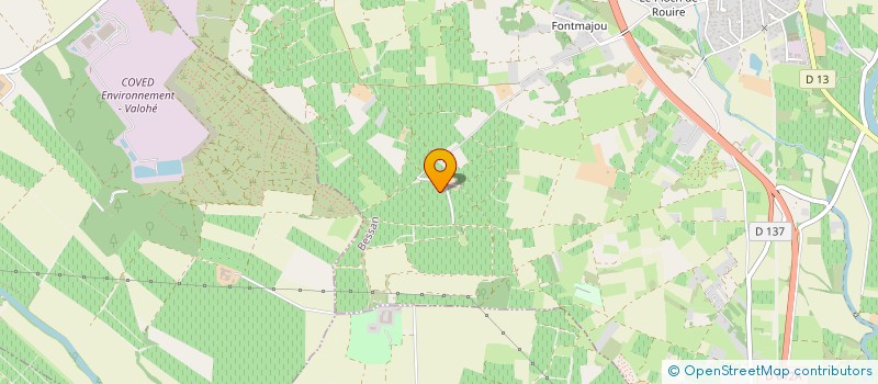 localisation de l'entreprise MONSIEUR LUC ABELLAN  BESSAN