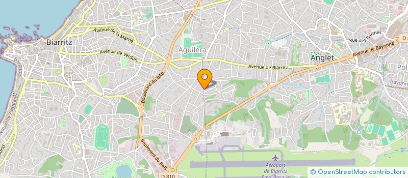 localisation de l'entreprise MONSIEUR LUC ADELINE à BIARRITZ